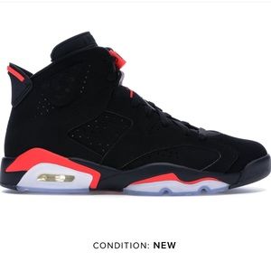 [SOLD] NEW: Jordan 6 Retro Black Infrared (2019)